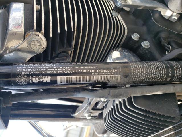 1HD1KHC13NB658617 - 2022 HARLEY-DAVIDSON FLTRX 蓝色 照片 10