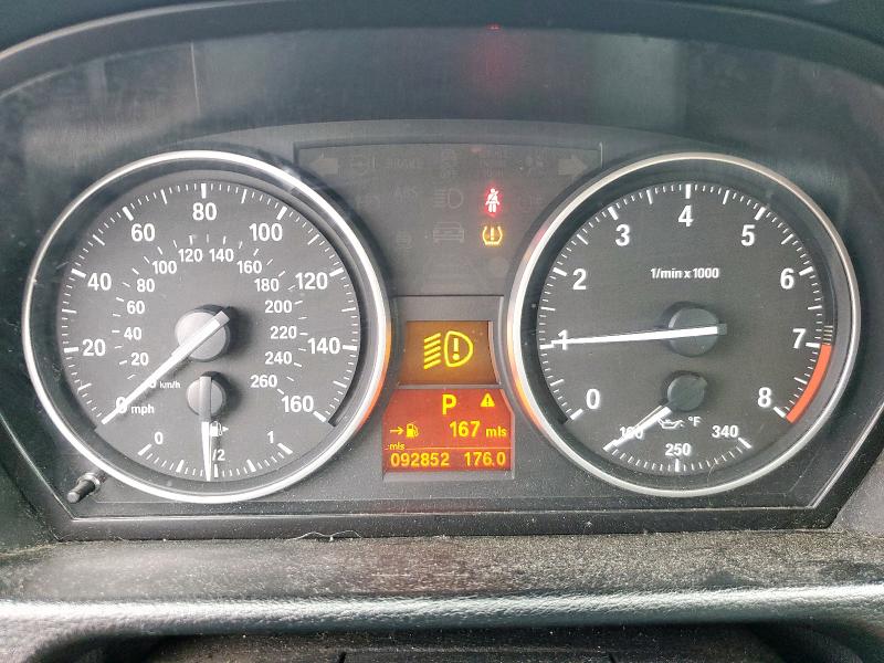 WBAVM5C57EVV92065 - 2014 BMW X1 XDRIVE35I BLACK photo 9