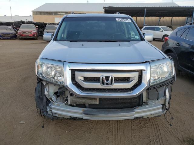 5FNYF4H91BB087861 - 2011 HONDA PILOT TOURING SILVER photo 5