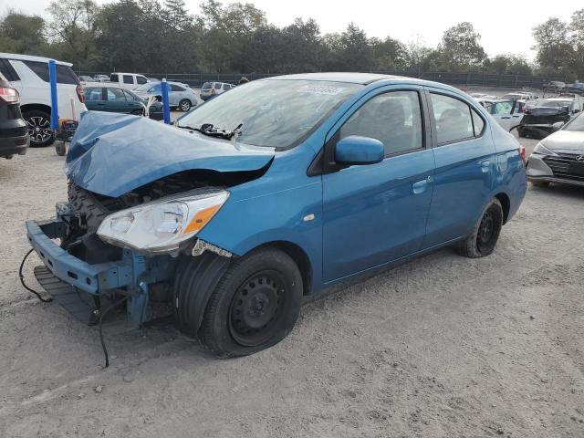 ML32F3FJ1HHF11518 - 2017 MITSUBISHI MIRAGE G4 ES BLUE photo 1