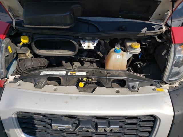 3C6LRVDG3ME589184 - 2021 RAM PROMASTER 2500 HIGH Rojo foto 12