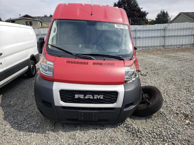 3C6LRVDG3ME589184 - 2021 RAM PROMASTER 2500 HIGH Rojo foto 5