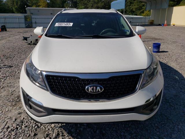 KNDPC3AC7G7869468 - 2016 KIA SPORTAGE EX WHITE photo 5