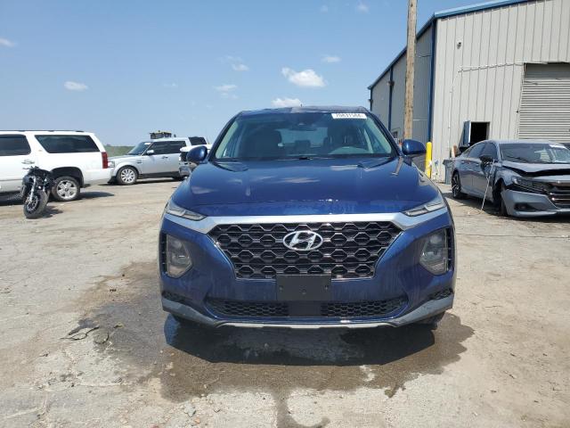 5NMS23AD5KH027445 - 2019 HYUNDAI SANTA FE SE BLUE photo 5