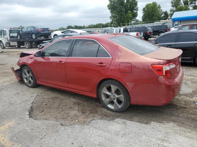 4T1BF1FK1CU621195 - 2012 TOYOTA CAMRY BASE RED photo 2