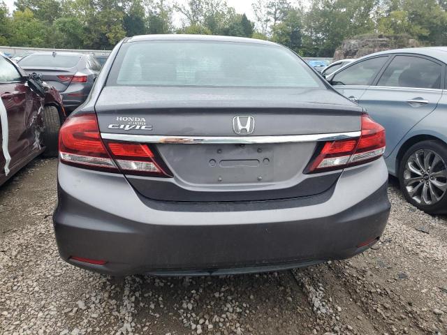 19XFB2F77FE050009 - 2015 HONDA CIVIC SE GRAY photo 6