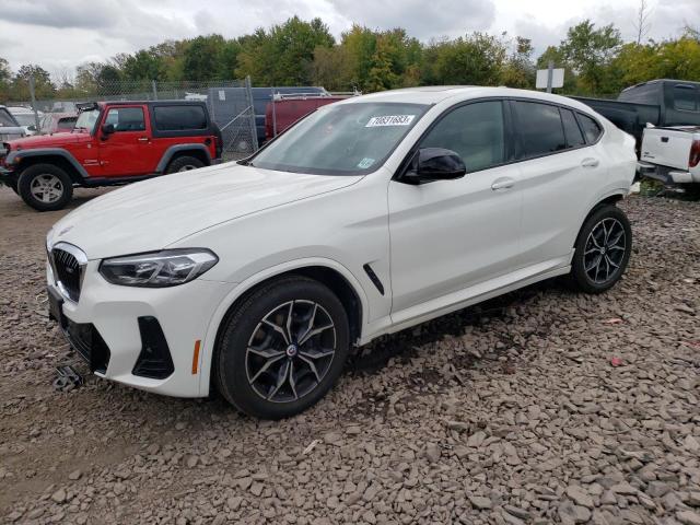 5UX43DT05P9P61977 - 2023 BMW X4 M40I WHITE photo 1