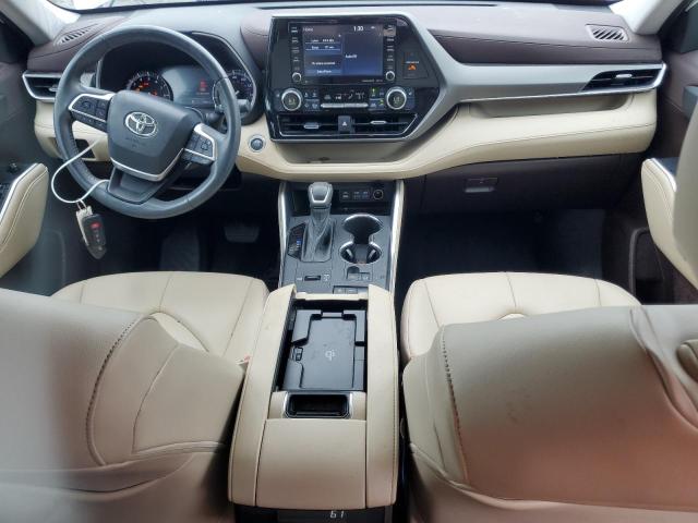 5TDGZRAHXNS094356 - 2022 TOYOTA HIGHLANDER XLE WHITE photo 8