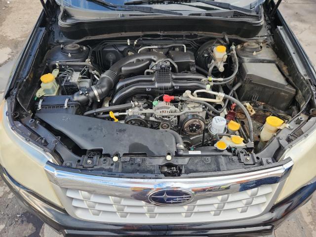 JF2SHBEC5CH429741 - 2012 SUBARU FORESTER LIMITED შავი ფოტო 12