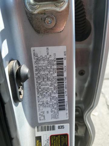 3TMJU62N28M068345 - 2008 TOYOTA TACOMA DOUBLE CAB PRERUNNER SILVER photo 12