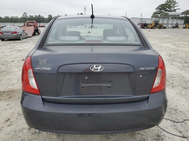 KMHCN4AC4AU464056 - 2010 HYUNDAI ACCENT GLS BLUE photo 6