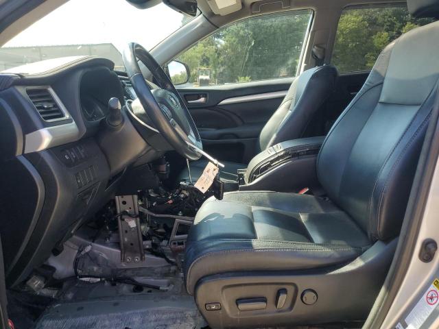 5TDJZRFH1JS803359 - 2018 TOYOTA HIGHLANDER SE SILVER photo 7