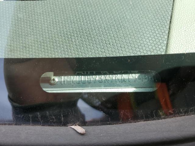 1FMCU593X9KA79444 - 2009 FORD ESCAPE HYBRID Күміс фото 12