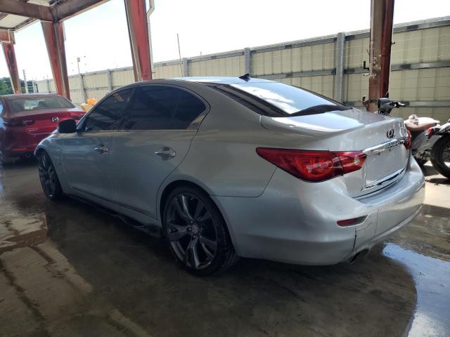 JN1BV7AP5FM330588 - 2015 INFINITI Q50 BASE SILVER photo 2