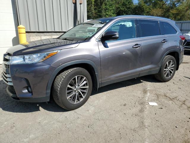 5TDJZRFH6KS581564 - 2019 TOYOTA HIGHLANDER SE GRAY photo 1