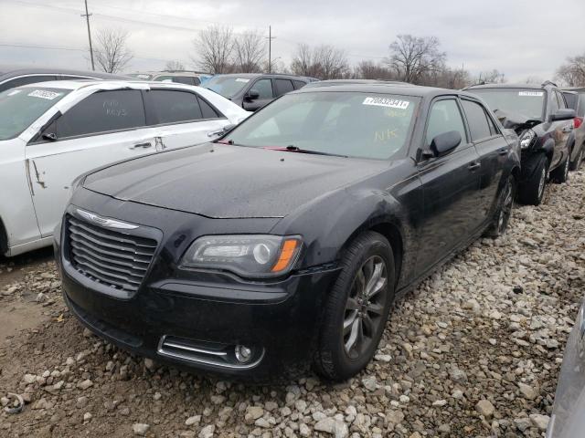 2C3CCAGG9EH352997 - 2014 CHRYSLER 300 S BLACK photo 2