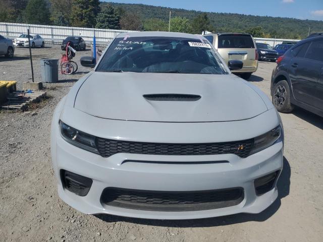 2C3CDXGJ7MH530397 - 2021 DODGE CHARGER SCAT PACK GRAY photo 5