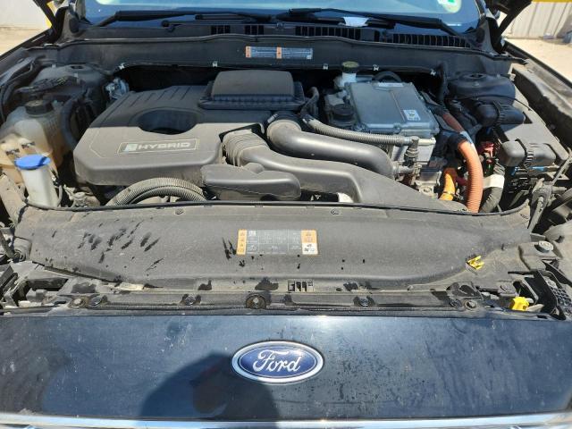 3FA6P0LU3JR248237 - 2018 FORD FUSION SE HYBRID BLACK photo 11