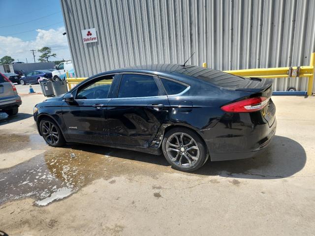 3FA6P0LU3JR248237 - 2018 FORD FUSION SE HYBRID BLACK photo 2