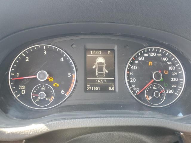 1VWCN7A37EC019373 - 2014 VOLKSWAGEN PASSAT SEL შავი ფოტო 9