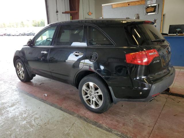 2HNYD28459H507022 - 2009 ACURA MDX TECHNOLOGY BLACK photo 2