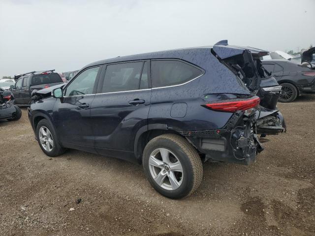 5TDBZRBH3LS023831 - 2020 TOYOTA HIGHLANDER L BLUE photo 2