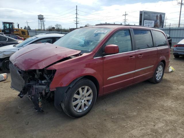 2C4RC1BG2CR282750 - 2012 CHRYSLER TOWN & COU TOURING RED photo 1