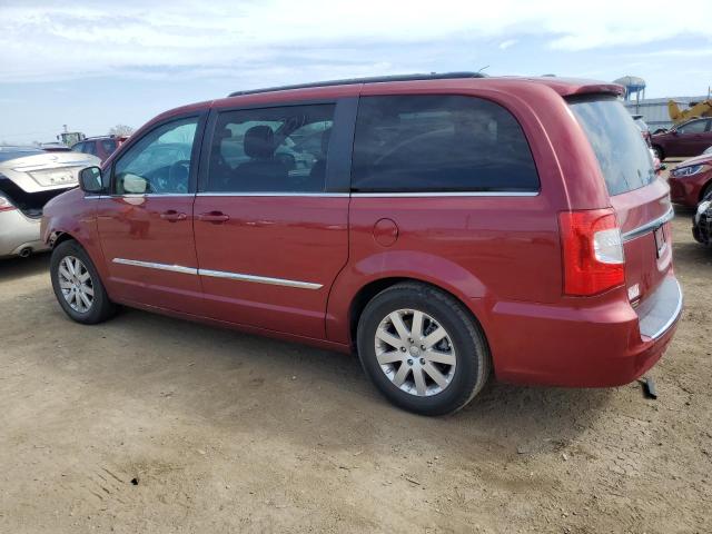 2C4RC1BG2CR282750 - 2012 CHRYSLER TOWN & COU TOURING RED photo 2