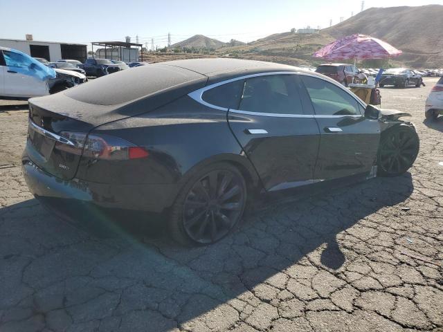 5YJSA1E22JF259548 - 2018 TESLA MODEL S Սև լուսանկար 3