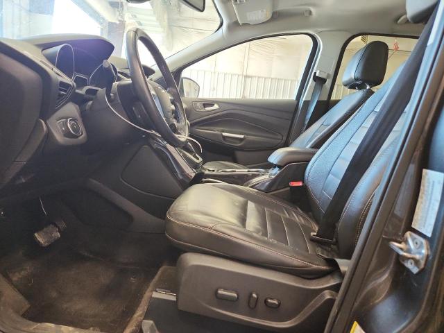 1FMCU9JX8FUA49770 - 2015 FORD ESCAPE TITANIUM GRAY photo 7
