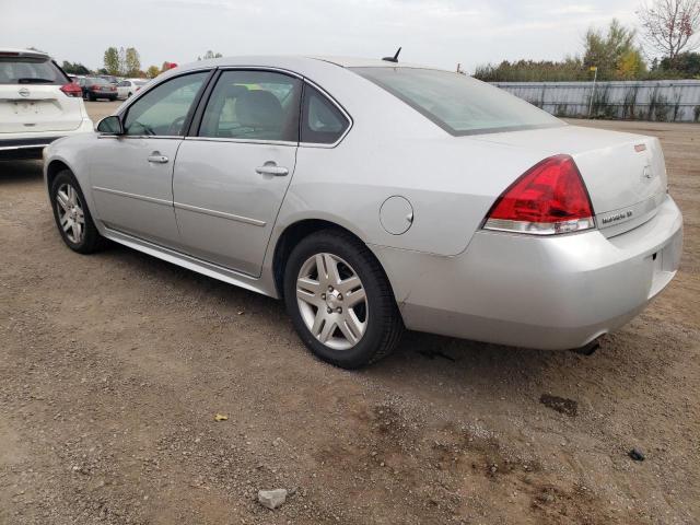 2G1WB5E31D1242142 - 2013 CHEVROLET IMPALA LT SILVER photo 2