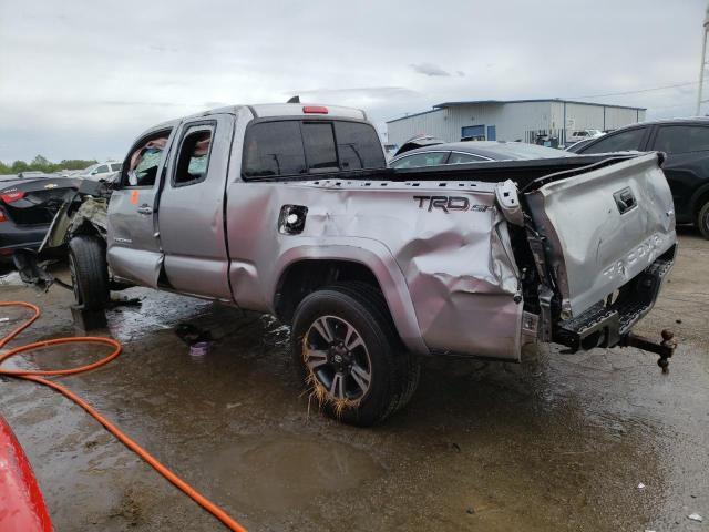 5TFRZ5CN4HX029621 - 2017 TOYOTA TACOMA ACCESS CAB SILVER photo 2