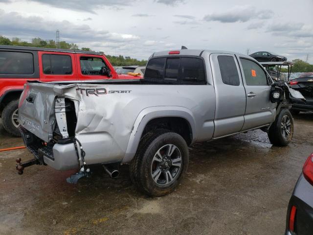 5TFRZ5CN4HX029621 - 2017 TOYOTA TACOMA ACCESS CAB ვერცხლისფერი ფოტო 3