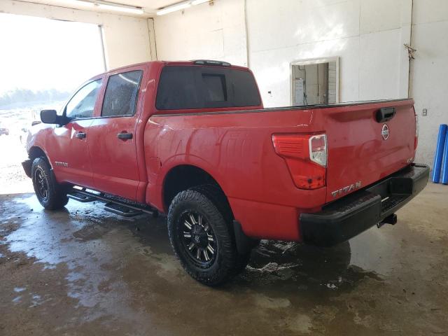 1N6AA1EC0MN523809 - 2021 NISSAN TITAN S RED photo 2