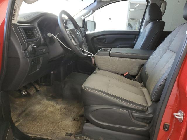 1N6AA1EC0MN523809 - 2021 NISSAN TITAN S RED photo 7