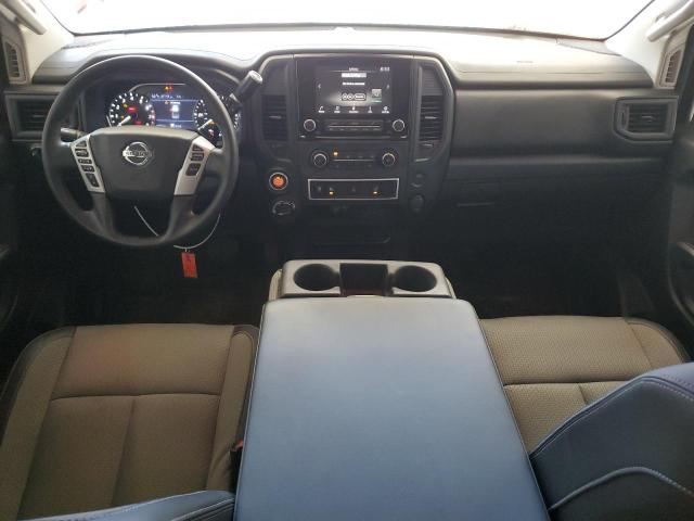 1N6AA1EC0MN523809 - 2021 NISSAN TITAN S RED photo 8