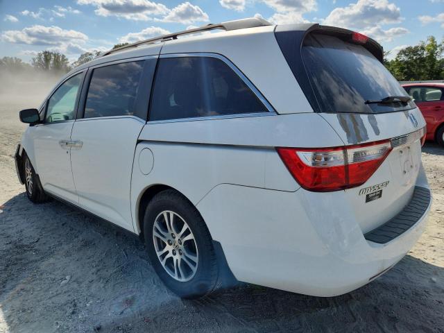 5FNRL5H41CB114050 - 2012 HONDA ODYSSEY EX WHITE photo 2