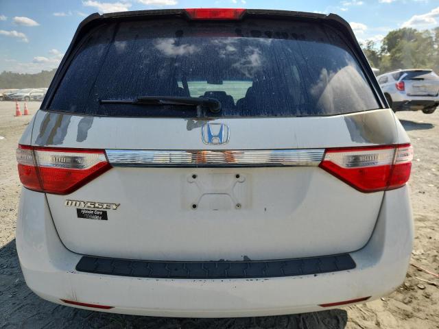 5FNRL5H41CB114050 - 2012 HONDA ODYSSEY EX WHITE photo 6