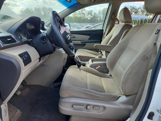 5FNRL5H41CB114050 - 2012 HONDA ODYSSEY EX WHITE photo 7