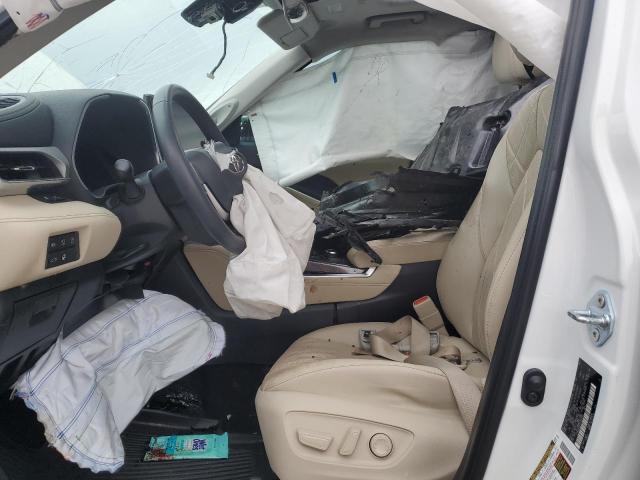 5TDKDRBH7PS037087 - 2023 TOYOTA HIGHLANDER L WHITE photo 7