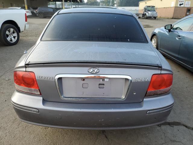 KMHWF35H75A148605 - 2005 HYUNDAI SONATA GLS GRAY photo 6