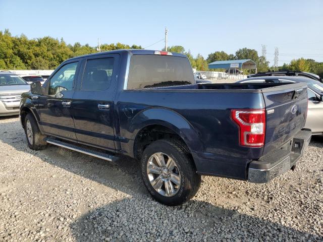 1FTEW1E50LKF51598 - 2020 FORD F150 SUPERCREW BLUE photo 2