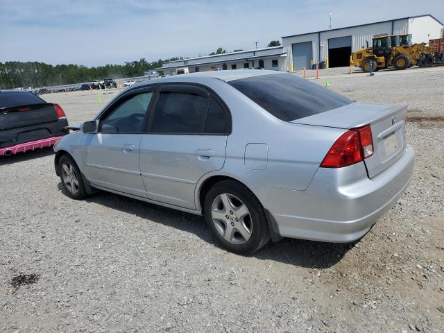 2HGES267X4H635388 - 2004 HONDA CIVIC EX SILVER photo 2