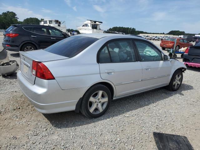 2HGES267X4H635388 - 2004 HONDA CIVIC EX SILVER photo 3