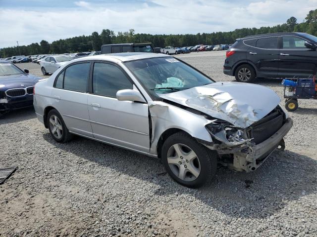 2HGES267X4H635388 - 2004 HONDA CIVIC EX SILVER photo 4
