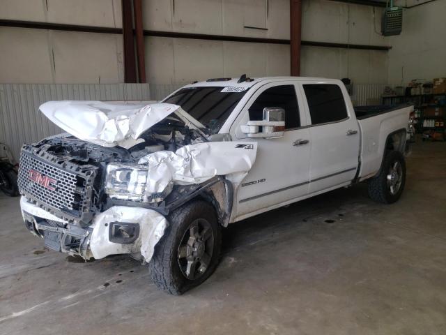 1GT12TE86GF234567 - 2016 GMC SIERRA K2500 SLT WHITE photo 1