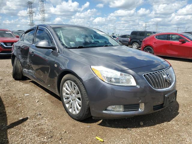 W04GP5EC7B1003849 - 2011 BUICK REGAL CXL CHARCOAL photo 4