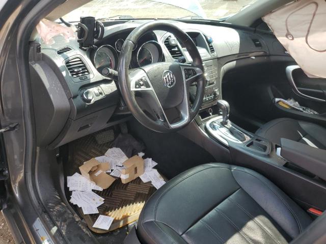 W04GP5EC7B1003849 - 2011 BUICK REGAL CXL CHARCOAL photo 8