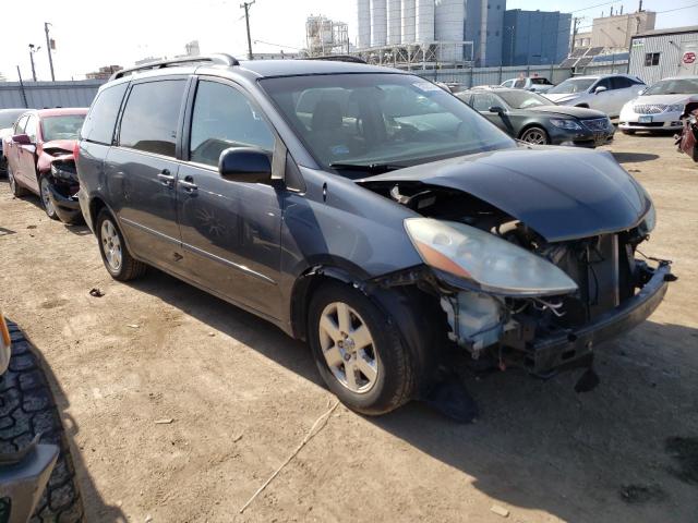 5TDZK23C59S263436 - 2009 TOYOTA SIENNA CE BLUE photo 4