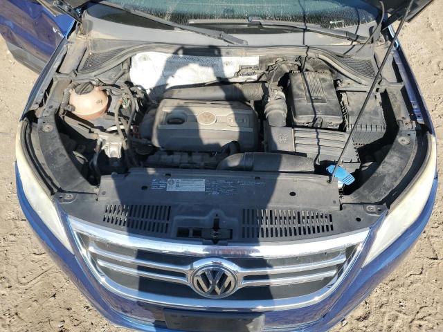 WVGBV7AX0AW003716 - 2010 VOLKSWAGEN TIGUAN SE BLUE photo 12